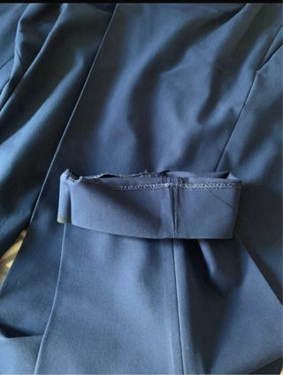 Traje Chaqueta Zara Azul talla 46