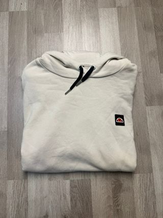 Felpa con cappuccio Ellesse beige taglia M.