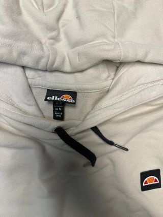 Felpa con cappuccio Ellesse beige taglia M.