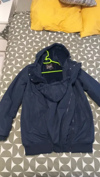 Abrigo Porteo BPC Talla XS/34 Azul Marino