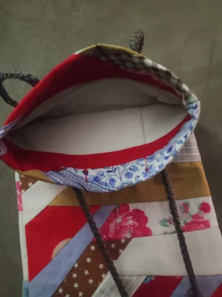 Borsa regalo handmade per bottiglia