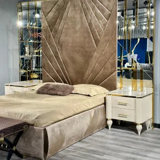 Dormitorio completo de lujo