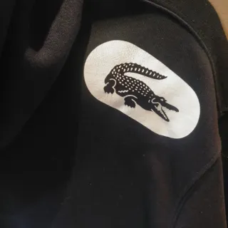 Sudadera Lacoste Negra Hombre