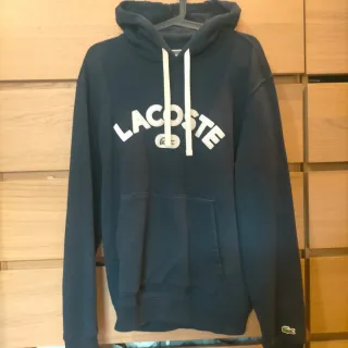 Sudadera Lacoste Negra Hombre