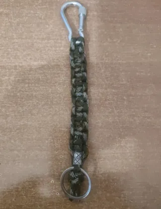 Portachiavi tattico militare paracord
