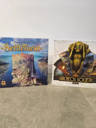 Pack 2 Juegos de Mesa: Settlement y Archeos Societ