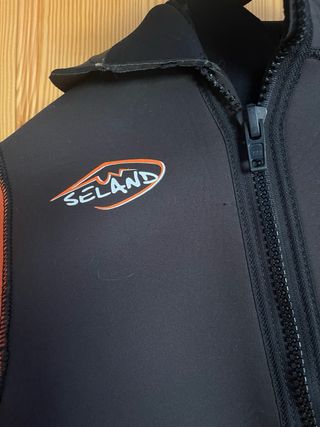 Neopreno Peto/Chaqueta Seland 5mm Mujer Barrancos