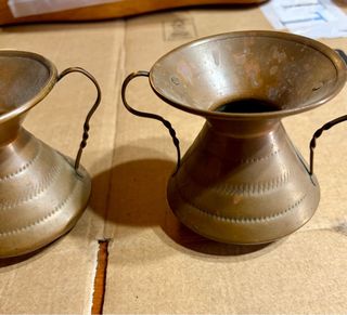 Coppia Vasi Antichi in Rame
