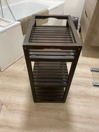 Carrito/Mueble auxiliar madera marrón IKEA
