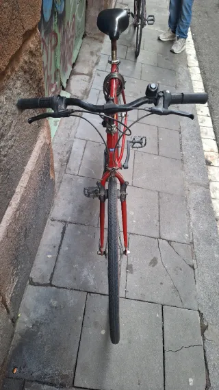 Bicicleta Decathlon Roja