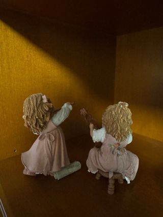 Conjunto de figuras decorativas musicales