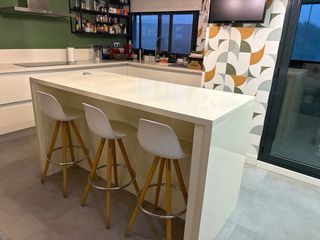 Muebles de cocina blancos