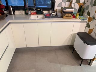 Muebles de cocina blancos