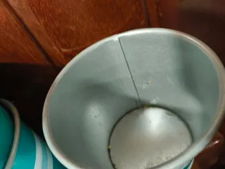 10 Cubos metálicos apilables