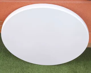 Tablero redondo blanco 80cm