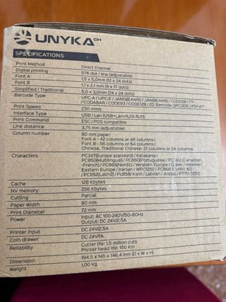 Stampante Termica Unykach UK5600