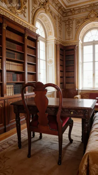 Escritorio juvenil de madera