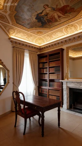 Escritorio juvenil de madera