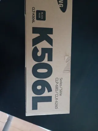 Toner Samsung CLT-K506L Nero Nuovo