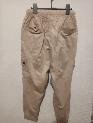 Pantalones anchos hombre