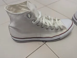 Converse All Star bianche ottime condizioni