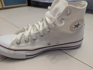 Converse All Star bianche ottime condizioni
