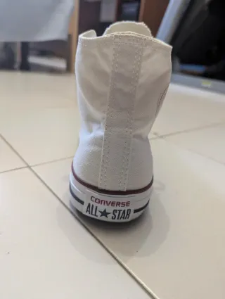 Converse All Star bianche ottime condizioni