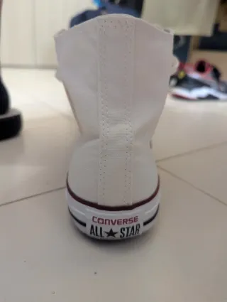 Converse All Star bianche ottime condizioni