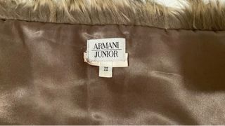 Bufanda cuello pelo Armani Junior