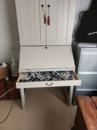 Escritorio Ikea Madera Beige