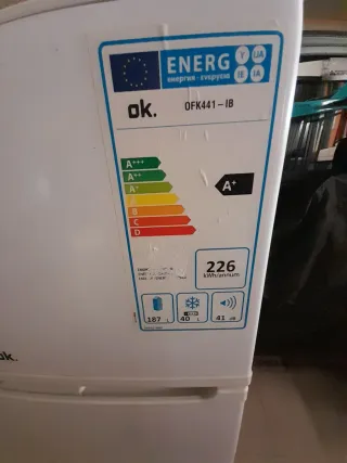 Frigorífico OK MODELO BASICO SEGUNDA VIVIENDA