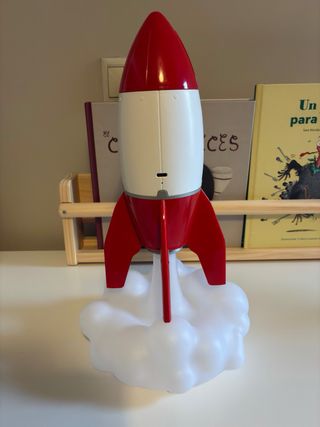 Lámpara Cohete Proyector Infantil