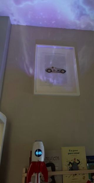 Lámpara Cohete Proyector Infantil