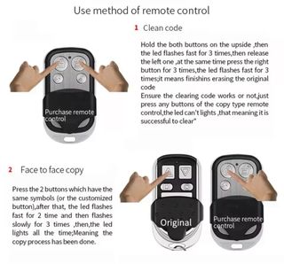 Mando Duplicador Garaje 433mhz NUEVO