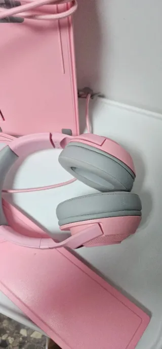 Lote Razer Pink Teclado y Auriculares