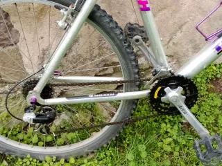 Bicicleta Montaña Top Line Plata/Morado