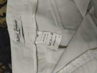 Pantaloni Antony Scazzano bianchi