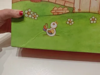 Valigetta bambini con disegno fattoria