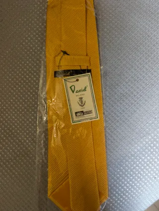 Cravatta Daniel Milano Oro/Giallo