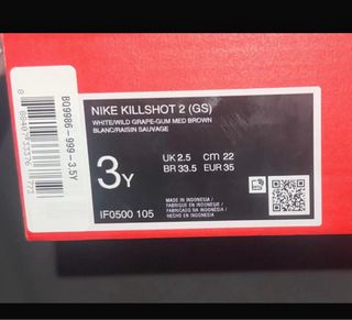 Nike Killshot 2 GS Talla 35