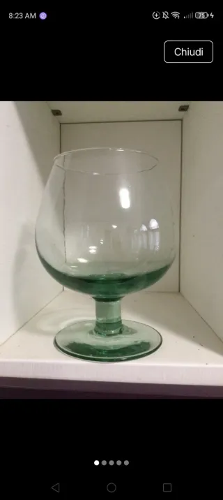 Calice grande Murano vintage