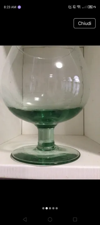 Calice grande Murano vintage