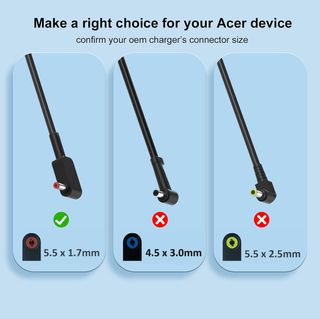 CABUTY cargador 180W 19.5V 9.23A Acer Nitro