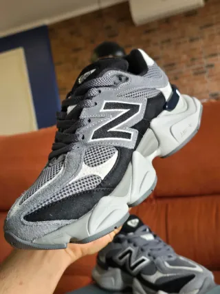 Tênis New Balance 9060 Cinza e Preto