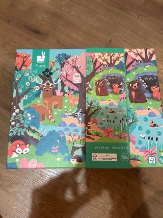 Puzzle Janod Bosque Mágico 24 piezas