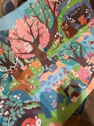 Puzzle Janod Bosque Mágico 24 piezas