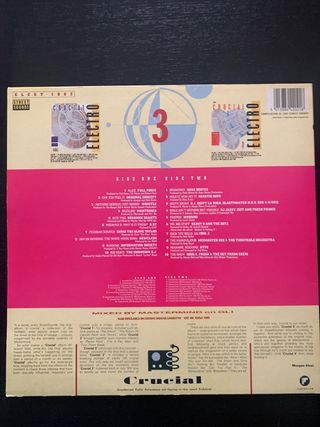 Vinilo Street Sounds Crucial Electro 3 LP