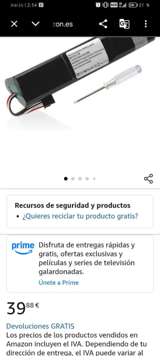 Batería Li-ion 14.4V 5200mAh