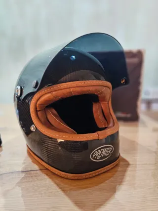 Casco Trophy Platinum Carbon XS