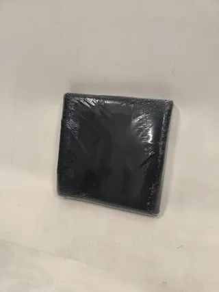 NUEVO: Puf de terciopelo negro con almacenaje